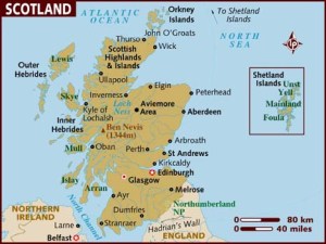 Scotland Map