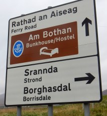 Sign, Outer Hebrides