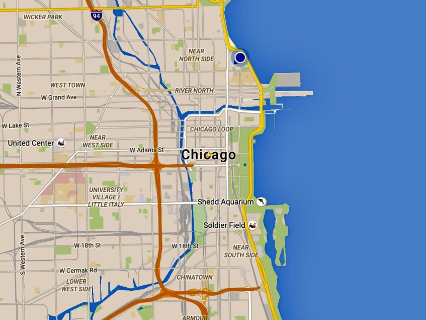 Chicago map