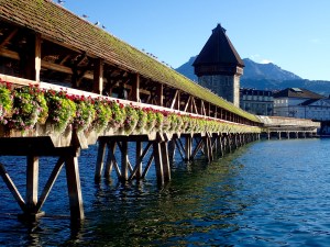 Chapel Bridge and Water Tower, Luzern