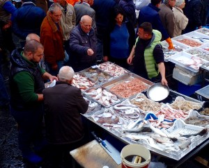 Fish market, Catania