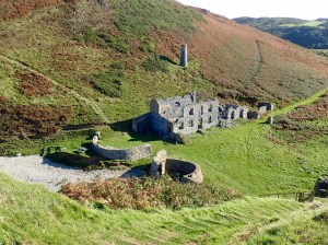 Factory ruins, Porth Llanlleiana