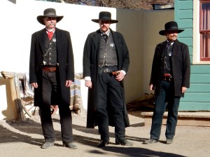 Gunfight reinactors, Tombstone AZ