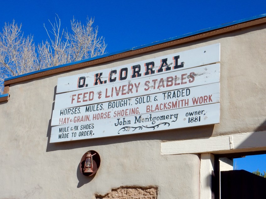 O.K. Corral, Tombstone AZ