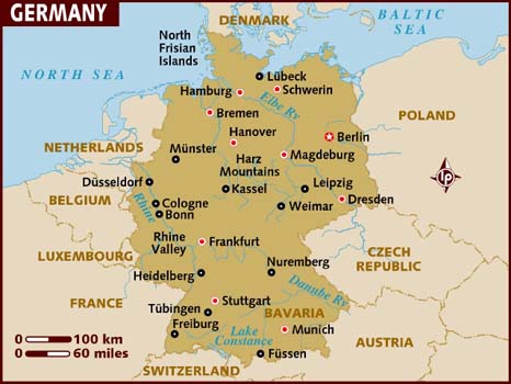 Germany map