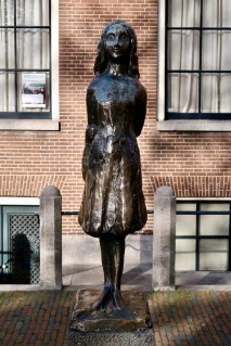 Statue of Anne Frank, Amsterdam NL