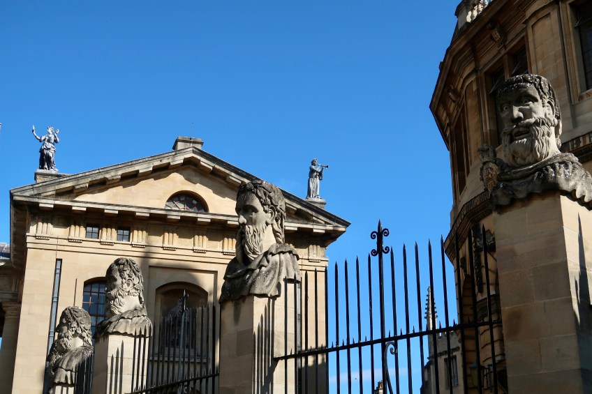 Clarendon Building & Sheldonian Theatre, Oxford UK