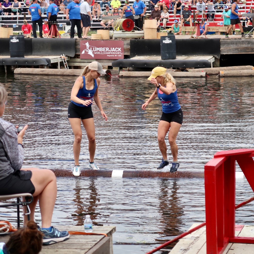 Logroll, Lumberjack World Championships WI