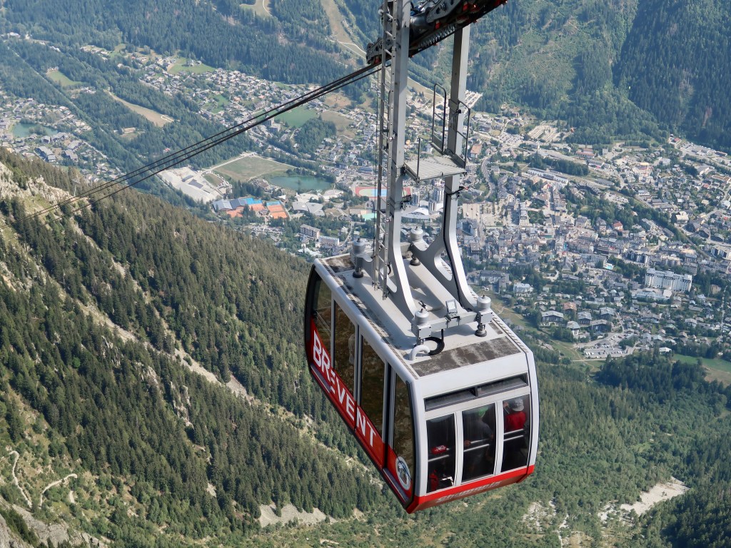 Cable car, Mont-Blanc Natural Resort, Chamonix FR
