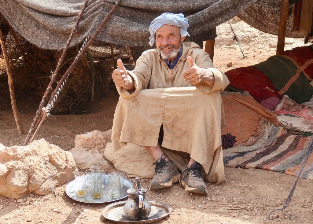 Nomad near Todra Gorge MA