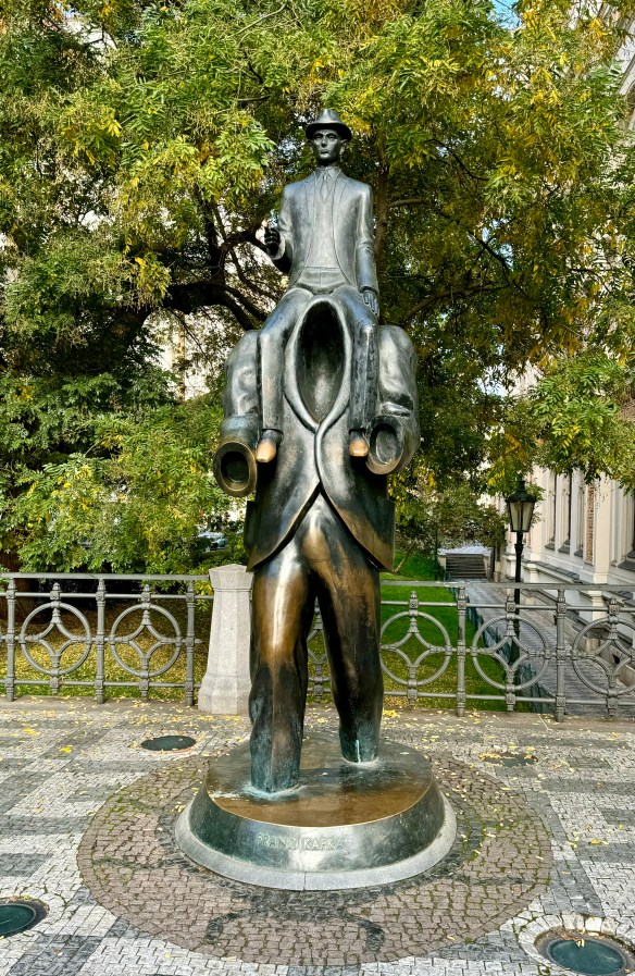 Statue of Kafka, Prague