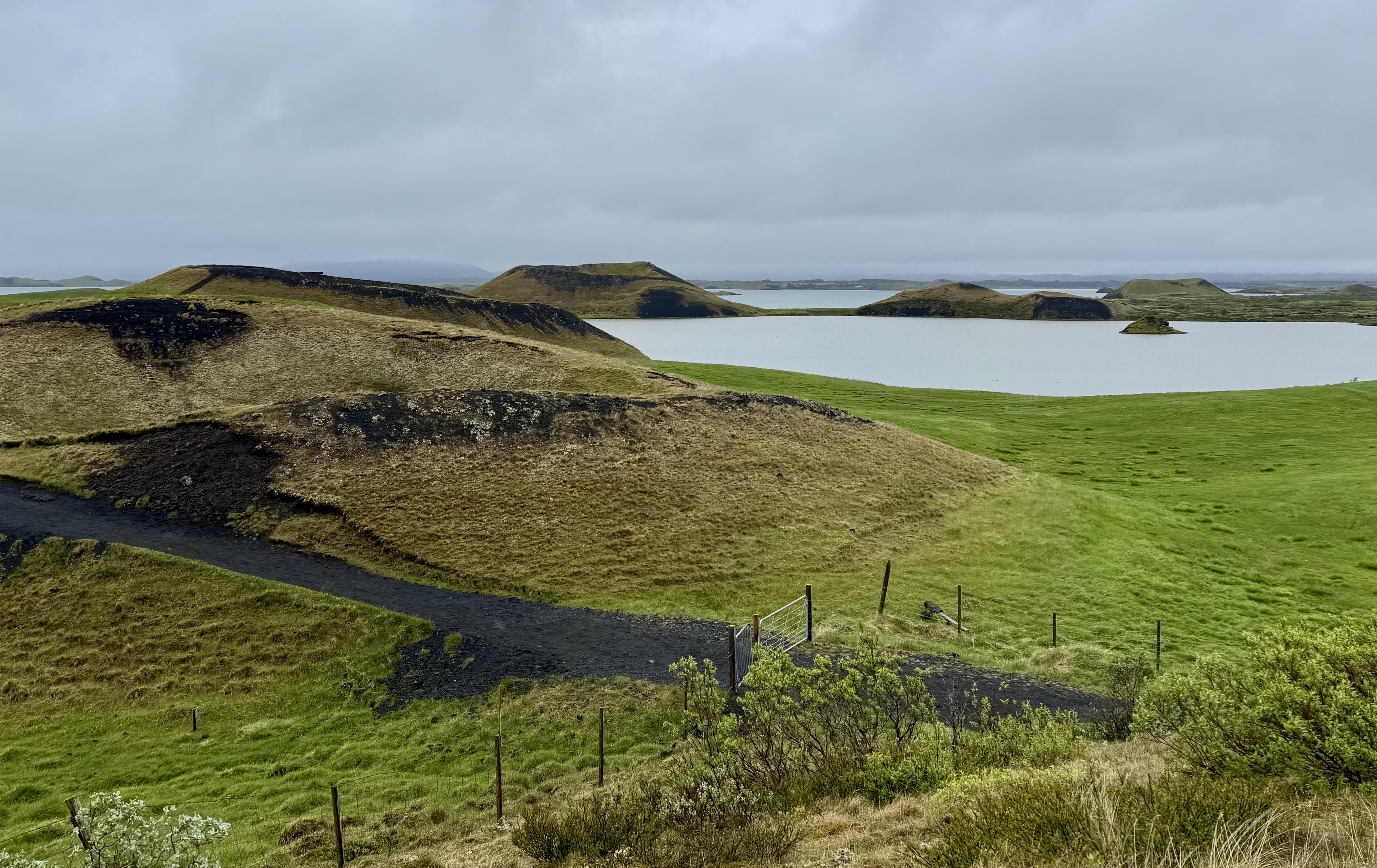 Pseudocraters, Mývatn, Iceland